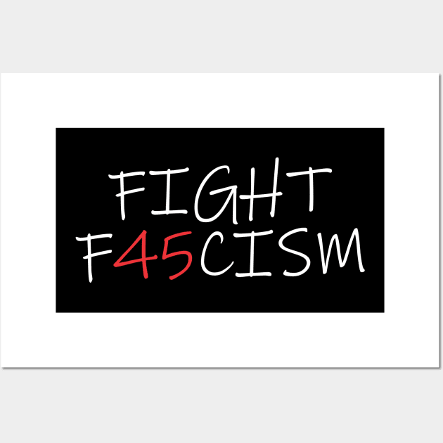 FIGHT F45CISM Wall Art by dustbrain